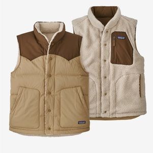 Men’s reversible Bivy Down Vest- patagonia